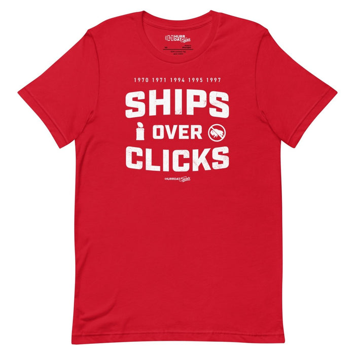 Hurrdat Sports | Ships Over Clicks | Unisex t-shirt