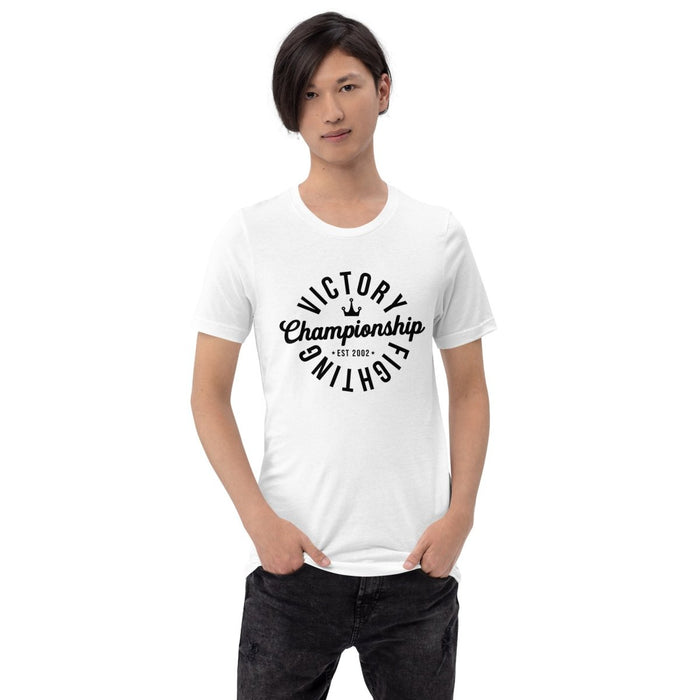 Victory Fighting Championship | Circle Script Logo | Unisex T-shirt