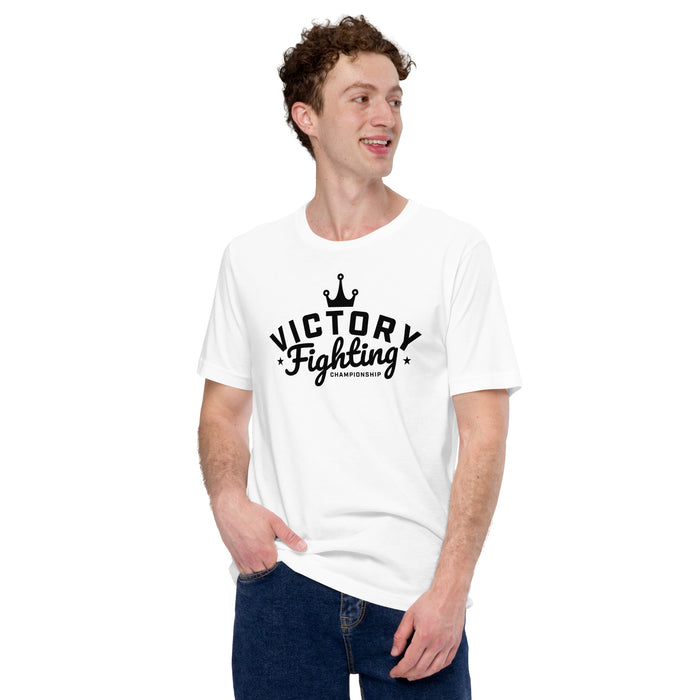 Victory Fighting Championship | Crown Script Logo | Unisex T-shirt