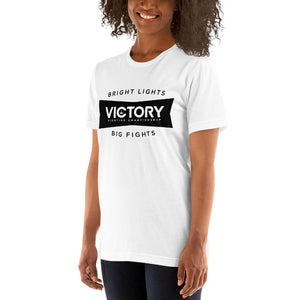 Victory Fighting Championship | Bright Lights Big Fights Bowtie Logo | Unisex T-shirt