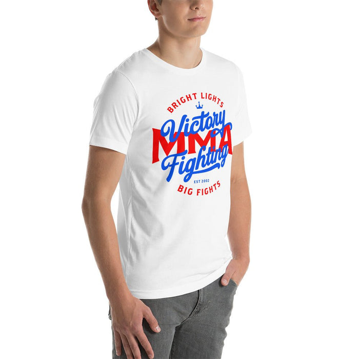 Victory Fighting Championship | Red & Blue MMA Logo | Unisex T-shirt