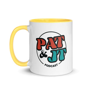 Pat & JT | Mug with Color Inside
