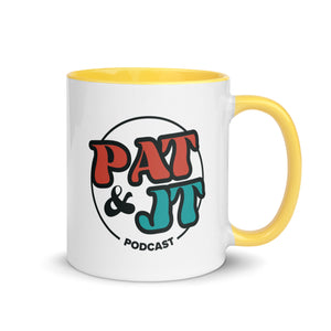 Pat & JT | Mug with Color Inside