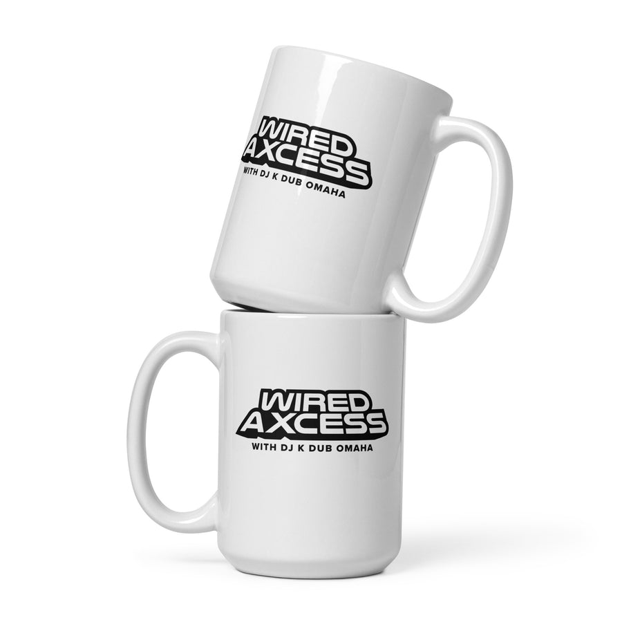 Wired Axcess | White glossy mug