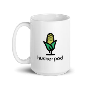 Huskerpod | White glossy mug