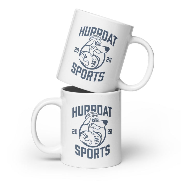 Hurrdat Sports | Underdog | White glossy mug