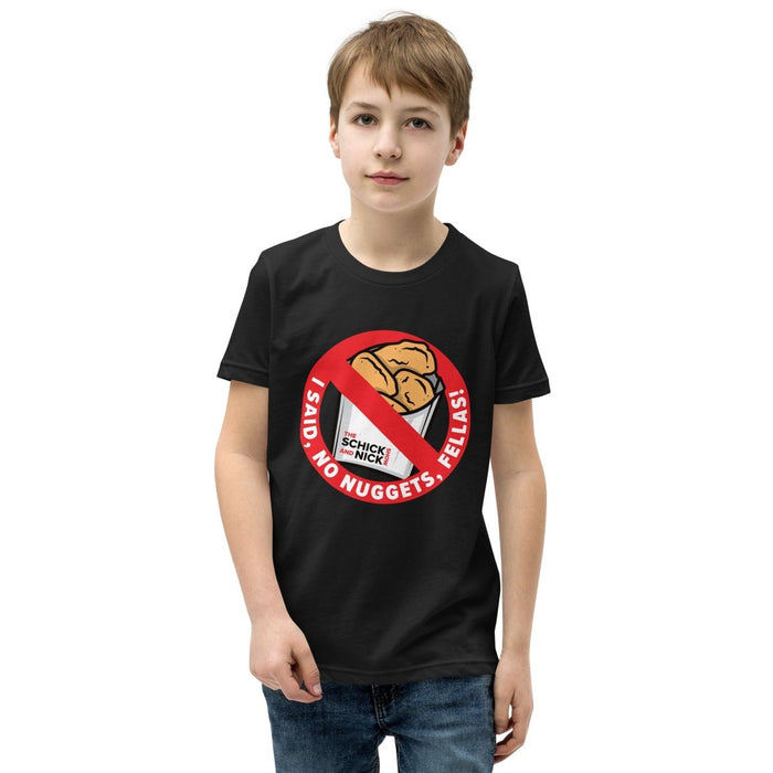 The Schick and Nick Show | No Nuggets | Youth Short Sleeve T-Shirt