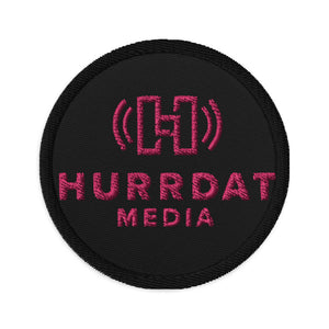Hurrdat Media Embroidered Patch