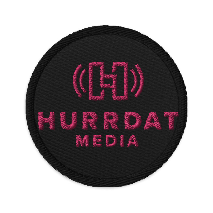 Hurrdat Media Embroidered Patch