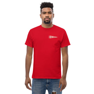 Hail Varsity Pennant T-Shirt - Cherry Red