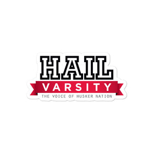 Hail Varsity Square Logo Sticker